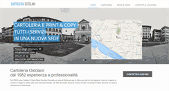 Desktop Screenshot of cartoleriaostolani.com